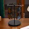 Suporte de exibição para armações de óculos suporte de exibição de balcão para armazenamento de óculos de sol multicamadas de ferro forjado suporte para pulseiras presilhas de cabelo rack de joias