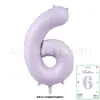 Globos Digitales de Tarjeta de 40 pulgadas Cubierta Dura Envueltos Individualmente Tarjeta de Papel Globos de Papel de Aluminio Globos de Decoración para Fiesta de Cumpleaños Venta al por Mayor