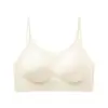 Camisola de Cuello Redondo, Espalda Muy Descubierta con Hermoso Diseño en la Espalda, Copa Fija sin Aros, Efecto Push-Up y Elevador para Bustos Pequeños, Camiseta sin Mangas para Mujer