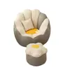Sofá preguiçoso para quarto e sala de estar, apartamento pequeno, casa alugada, banquinho para uma pessoa, poltrona puff, tatame, cadeira moderna