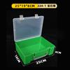 Caja de Almacenamiento Rectangular Portátil de Plástico Transparente Caja para Piezas de Ferretería Caja de Herramientas Caja para Juguetes Educativos Caja para Guardar Lego