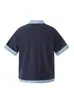 Camiseta Xadrez Patchwork Falsa Duas Peças Estilo Japonês para Homens e Mulheres, Verão Retrô Solta Casual Manga Curta Tendência High Street Esportiva