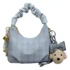 Bolso Pequeño Estilo Coreano Nicho para Mujer, Nuevo Modelo 2026, Bolso de Hombro Ligero y Elegante, Bolso de Mano Plisado para el Trabajo