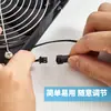 Ventilador Auxiliar de Refrigeración para Radiador de Calefacción 8 9 12 14cm Alto Flujo de Aire Ventilador de Alta Velocidad para Soportes y Gabinetes de Plantas Suculentas 220