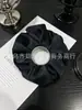 Elástico elegante para el pelo de tela de la fábrica original, scrunchie de satén estilo coreano de alta elasticidad para mujer, diadema, anillo para el pelo