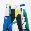 Para Comércio Exterior Transfronteiriço Europeu e Americano Roupas Femininas Aliexpress Mais Vendidas Moda de Verão Versátil Estampada Plissada Midi Saia