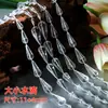 Cortina de Fio com Contas de Novo Estilo para Decoração de Casamento, Fio de Cristal para Decoração de Teto de Local de Casamento, Corrente de Divisória de Cortina de Cristal para Porta e Janela