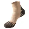 Calcetines de Montañismo y Senderismo para Hombre Otoño e Invierno de Longitud Media Transpirables y Resistentes al Desgaste para Correr al Aire Libre, Bádminton, Calcetines Deportivos Profesionales Zhuji