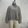 Jaqueta Bomber Xadrez Elegante Versátil Feminina Nova Moda Europeia e Americana Transfronteiriça 2026 3046210