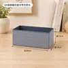 Serie de cajas de almacenamiento para ropa interior y ropa, tela no tejida, cajas organizadoras multitaladro, contenedores de almacenamiento para armario de dormitorio