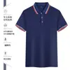 Camisa polo com lapela personalizada roupas de trabalho manga curta impressão logo publicidade camisa cultural grupo empresarial personalizado bordado