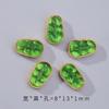 Accesorios de Cuentas Espaciadoras Flor de Durazno Oro Arena Antiguo que Conserva el Color Accesorios de Cuentas para DIY Pulsera Pulsera con Cuentas Lote Versátil