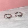 Nuevo Estilo Chino Simple Pequeño Cuatro Estrellas Arete de Hebilla para la Oreja Nicho Diseño Sensación Anillo para la Oreja Estrella de Cinco Puntas Zircón Apilado Hebilla para la Oreja para Mujer