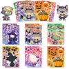 Compra Directa Transfronteriza CE.CPC 6 Hojas/Paquete Pegatinas de Unicornio Lindo que Cambian de Cara Pegatinas Puzzle Decorativas Interactivas para Niños