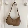 Bolso de axila tipo empanada para ir al trabajo, Nuevo modelo Otoño 2026, Único, Nicho, Retro, Chic, Moda, Bolso de hombro cruzado de moda