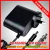 Adaptador de Alimentação 12V1.5A 12V2A 24V1A Padrão Europeu Padrão Britânico Padrão Australiano e Americano Plugue de Parede Certificado 3C