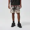 Marca de Tendencia Americana Pantalones Cortos de Baloncesto para Hombre, Nuevo Estilo Verano Deporte Fitness Running Pantalones Cortos de Baloncesto Quarter, Pantalones Cortos de Playa para Hombre