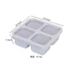 Caixa de almoço de palha de trigo caixa de lanche caixa selada para nozes doces caixa para doces frutas caixa para manter a frescura na geladeira em estoque lote