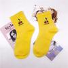 Nuevos calcetines blancos de frutas Dibujos animados Calcetines lindos combinables para niños Estilo coreano Estilo universitario Ocio Otoño e invierno Tendencia al por mayor