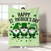 Nuevo St de Venta Caliente Transfronterizo Amazon Temu. Manta del Día de San Patricio Manta Navideña Manta de Regalo Festivo
