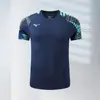 Roupas de Tênis Novas Masculinas e Femininas, Roupas de Badminton Esportivas de Manga Curta, Roupas de Treino, Roupas de Tênis de Mesa, Roupas de Competição Respiráveis e Absorventes de Suor