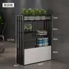 Divisória de Tela para Escritório Prateleira Armário Divisório Moderno Minimalista Grade de Restaurante Suporte para Plantas Flores Parede Divisória Ferro