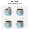 Pote de Bênçãos Criativo para Celebrante de Internet Latas Mini Planta Verde para Interior Mesa Flores Planta Enlatada Infantil