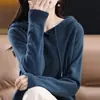 Motivo Sudadera Regular Devolución 7 Sudadera Otoño 2026 Ropa de Punto para Mujer Cielo Sin Pulóver Manga Larga Viento Grueso