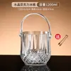 Contenedor de cubo de hielo para cubitos de hielo bar ktv comercial cubo de almacenamiento acrílico cubo pequeño para cerveza doméstico cubo de almacenamiento