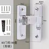 Pestillo de Puerta sin Taladro Cerradura de Puerta Corredera de 90 Grados Pestillo de Puerta de Granero Perno de Puerta Antirrobo Perno de Puerta de Baño