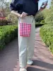 Bolso de Hombro Colorido Macaron Bolso para Teléfono Móvil 2026 Nuevo Estilo Bolso Tejido a Mano Estilo Coreano Bolso Cruzado de Nicho Billetera