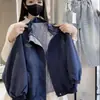Elegante chaqueta reversible para niños, adecuada para primavera y otoño, ropa exterior infantil, tallas medianas a grandes, chaqueta deportiva, moderna