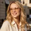 Nuevas Gafas de Sol Retro Cat-Eye Europeas y Americanas Versátiles para Mujer, Estilo Coreano, Maquillaje Sencillo, Gafas de Sol de Moda de Gama Alta