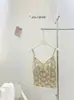 Camisola Original 6099-2 de Encaje Francés Fino con Cuello en V para Mujer, Corte Ajustado, Favorecedor, Adecuada para Usar en Capas o Sola, Sexy Diseño de Espalda