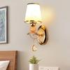 Lámpara de pared cálida creativa habitación de bodas dormitorio mesita de noche sala de estar comedor pasillo escaleras lámparas led simples modernas 2024