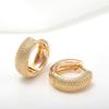 Brincos de pérola geométricos europeus e americanos design de nicho de diamante feminino 2021 nova moda brincos de círculo francês