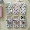 Oso Adorable con Lazo, Soporte Magnético para Funda de Teléfono Apple 18 Promax, Adecuado para 17 Pro, Succión Magnética Wave 16