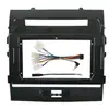 Aplicável a 07-15 Toyota Land Cruiser Android Tela Grande Controle Central Navegação Moldura Frontal Moldura Colorida Modificação