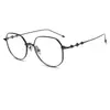 Gafas Gm Serie Starburst de Titanio Puro Ultraligero para Miopía Se Pueden Equipar con Lentes Graduados, Gafas Retro Anti-Luz Azul para Hombres y Mujeres
