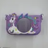 Cámara Infantil Funda Protectora de Dibujos Animados Cámara Pequeña Cubierta de Silicona Anticaída con Correa para el Cuello Mini Foto Carcasa Blanda de Goma