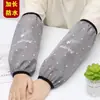 Bonitos Calentadores de Brazos para Mujer Mangas Sencillas Protectores de Brazos Otoño Invierno Adulto Cortos Estudiante Mangas para Manos Protección para la Cabeza Protección contra Suciedad Mangas para Tareas Domésticas