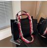 Bolso Tote de Lona Transfronterizo Nuevo de Gran Capacidad con Correa de Hombro Desmontable para Trabajo Casual Combinable al Hombro Cruzado Bolso de Mano