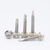 Tornillos Autorroscantes Autorroscantes de Acero Inoxidable 410 con Cabeza Hexagonal y Punta de Taladro 5.5*19-125 Directo del Fabricante