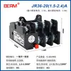 Relé de Sobrecarga Térmica 380V Protetor de Sobrecarga de Temperatura Contator JR36-20 Motor JR36-63 160