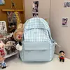 Mochila Escolar Estilo Japonês Estilo Ins Fofa e Versátil para Alunos do Ensino Fundamental II e Médio, Mochila de Viagem de Grande Capacidade para Mulheres