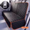 Funda universal impermeable para asiento de coche de mascota, alfombrilla de poliéster engrosada para mascotas para el respaldo del asiento del coche, adecuada para perros