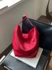 Corea del Sur Nuevo Bolso Tote de Seda de Doble Cara para Mujer 2024 Diseño de Nicho Bolso de Hombro Ins Casual para Viajes Diarios Bolso Cubo