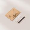 Saco de Papel Kraft com Fechamento de Três Selos, Kit de Escova de Dentes e Artigos de Higiene Pessoal, Pasta de Dente para Hotel e Pousada, Suprimentos para Hotel, Atacado com Logo, Artigos para Casa