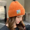 2025 Nova Tendência Inverno Feminino Estilo Coreano Marca Famosa Celebridade da Internet Versátil Fofo Estudante Japonês Chapéu de Lã Quente