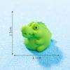 Micro Paisagem Criativa Bonito Pequeno Crocodilo DIY Decorações Caixa Cega Bolsa Acessórios Desktop Carro Mini Pequenos Enfeites